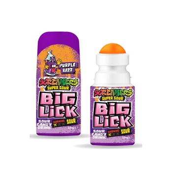 Zed Screamers Big Lick Sour Candy Drink 60ml