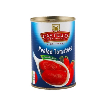 Castello Peeled Tomatoes in Tomato Juice 400g
