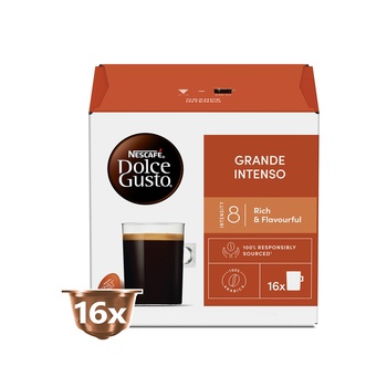 Nescafe Dolce Gusto Grande Intenso Coffee Capsules 16 Pieces 132.8g