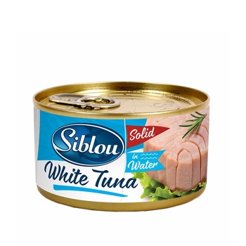 Siblou White Meat Tuna Solid in Water 185g