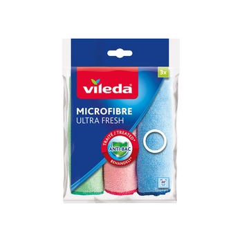 Vileda Multicolors Microfiber Towels 3pcs