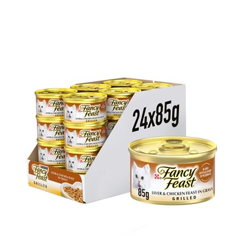 Purina Fancy Feast Grilled Liver & Chicken 24x85g