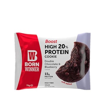Born Winner Boost Cookie Double Chocolate & Blueberry 75g