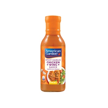 American Garden Wing Sauce Spicy Garlic 12oz