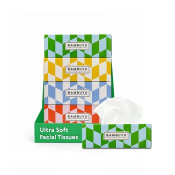 Bambuyu Facial Tissues Box 4X90Sheets X 3Ply