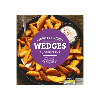 Sainsburys Lightly Spiced Wedges 900g