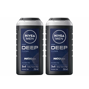 Nivea Men Shower gel Vitality Fresh 2x250ml