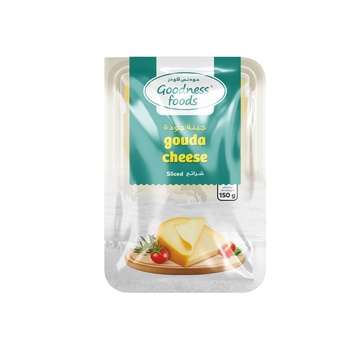 Goodness Foods Gouda Cheese Sliced 150g