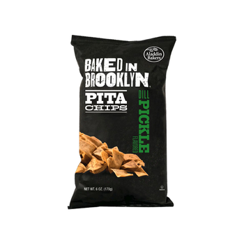 Baked In Brooklyn Pita Chips Dill Pickle 6oz