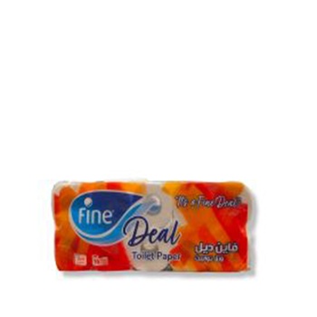 Fine Deal Toilet Paper 10Roll 150Sheet 2Ply