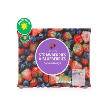 Sainsburys Frozen Strawberries & Blueberries 400g