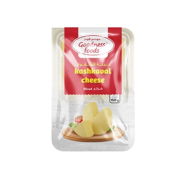 Goodness Foods Kashkaval Cheese Sliced 150g