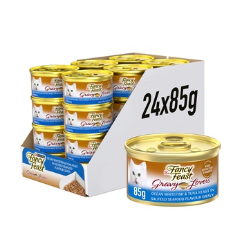 Purina Fancy Feast Gravy lovers Ocean Whitefish and Tuna 85g