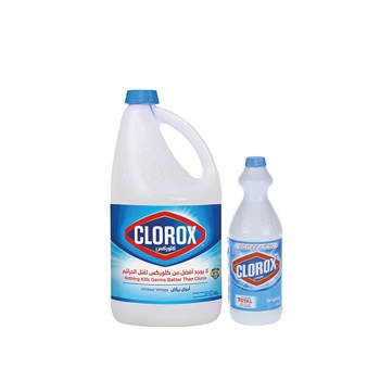 Clorox Bleach Regular 1 Gal + 950ml
