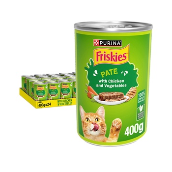 Purina Friskies Cat Chp Chicken & Vegetable 24x400g