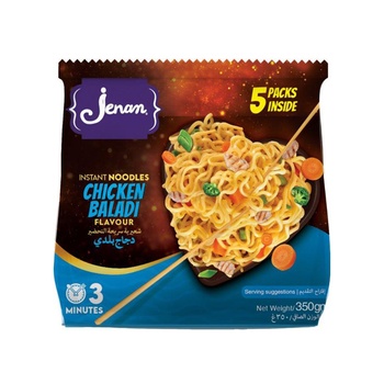 Jenan Noodles Chicken Baladi 5x70g