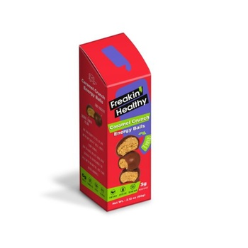 Freakin Healthy Caramel Crunch Protein Balls 60g
