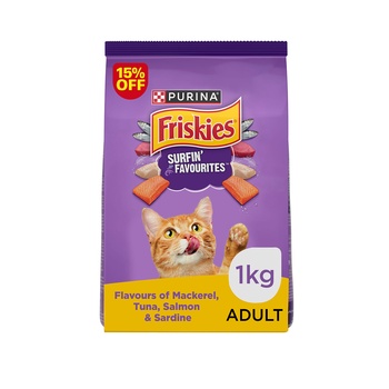 Purina Friskies Surfin Favourites 1kg 15%Off