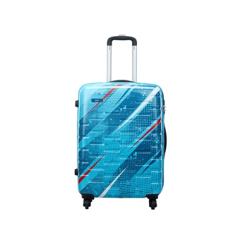 Vip Radiance 75cm Hard 4 Wheel Trolley Blue