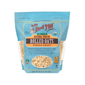 Bobs Red Mill Organic Extra Thick Oat Flakes 907g