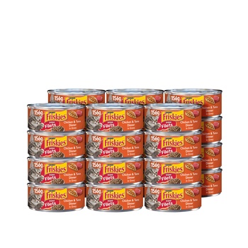 Purina Friskies Prime Filets Chicken & Tuna Wet Cat Food 156g