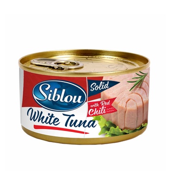 Siblou White Tuna with Red Chili 185g