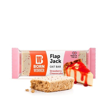 Born Winner Strawberry Cheesecake Oat Bars 100g