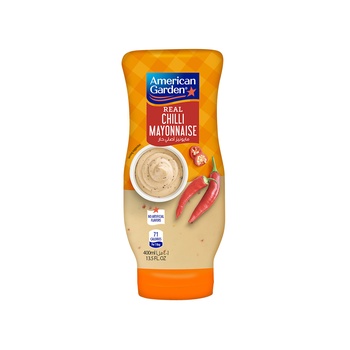 American Garden Mayonnaise Squeeze Chili 400ml