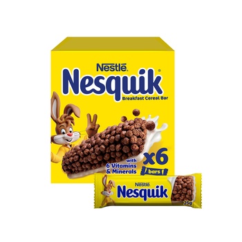 Nesquik Chocolate Cereal Bar 6x25g