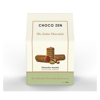 Choco Zen Pistachio Kunafa Wafer 144g