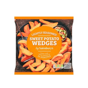 Sainsburys Sweet Potato Wedges 500g