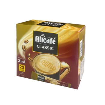 Alicafe Classic 3-in-1 Coffee Sticks 20x20g