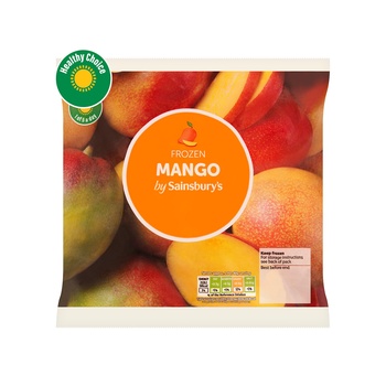 Sainsburys Frozen Mango 500g