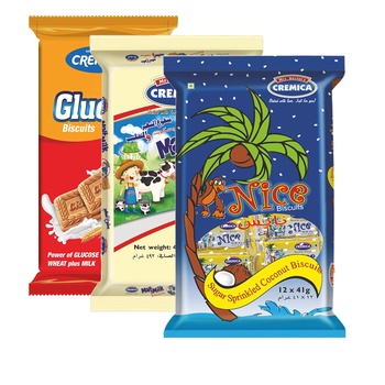 Cremica Glucose/Nice/M&M Biscuit 24x41g