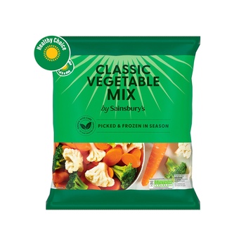 Sainsburys Classic Vegetable Mix 1kg