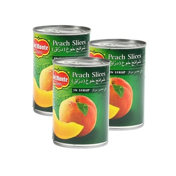 DELMONTE PEACH SLICE 3x420g
